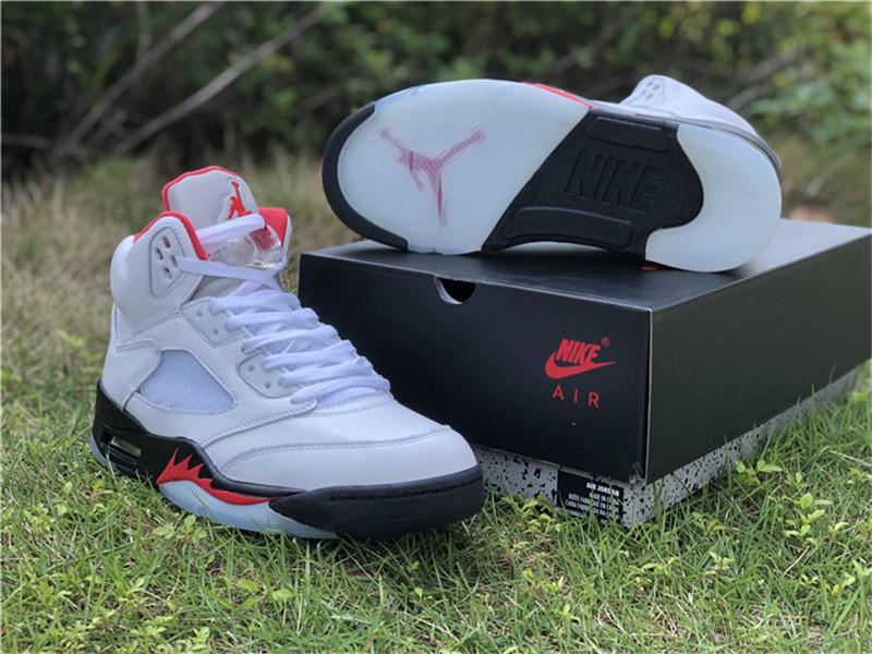 PK GOD Air Jordan 5 Fire Red retail materails ready to ship